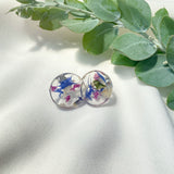 20mm round flower confetti stud