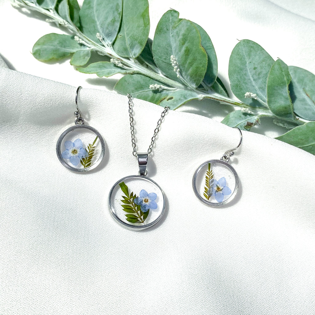 Forget me sales not flower jewellery